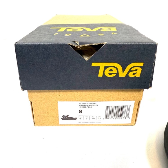 Teva Hurricane XLT2 Sandals Women’s Size 8 – Black – New in Box - Picture 5 of 9
